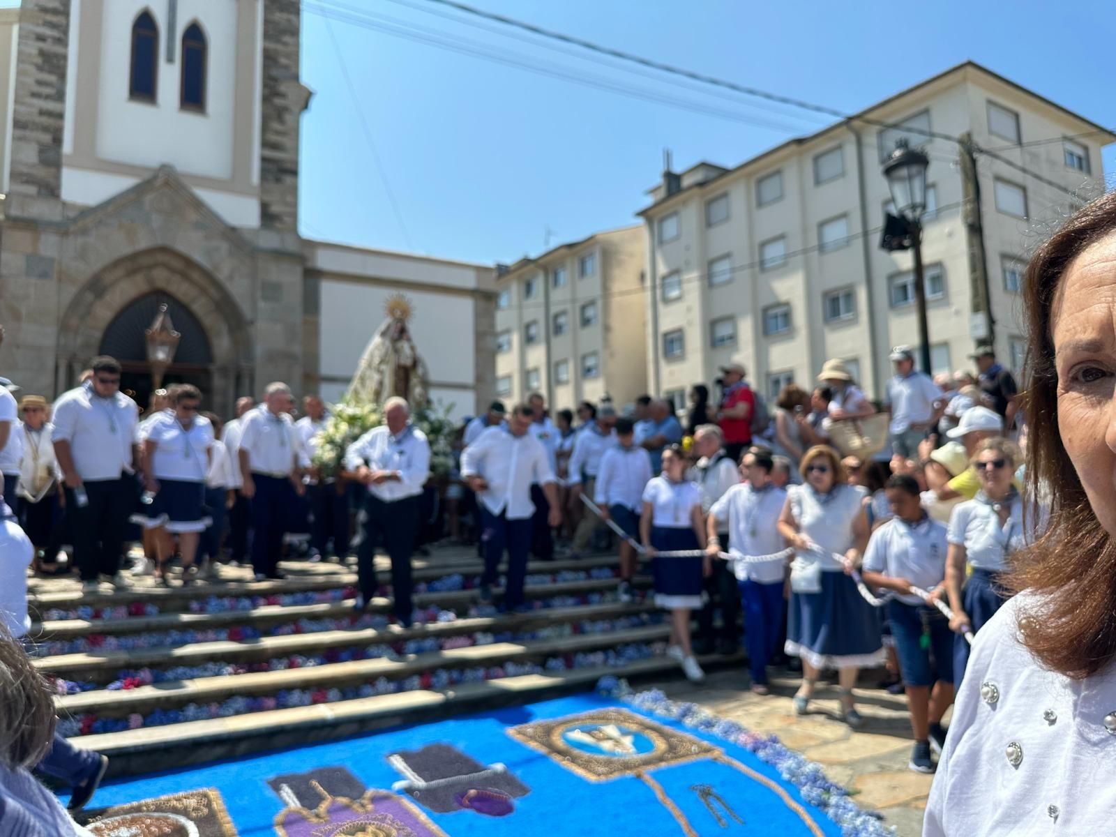 EN IMÁGENES: La procesión de la virgen del Carmen en Tapia de Casariego