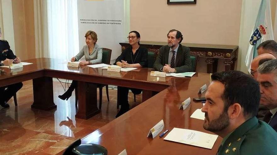 Reunión en la que se constituyó la comisión provincial del Plan Director para la Convivencia. // FdV