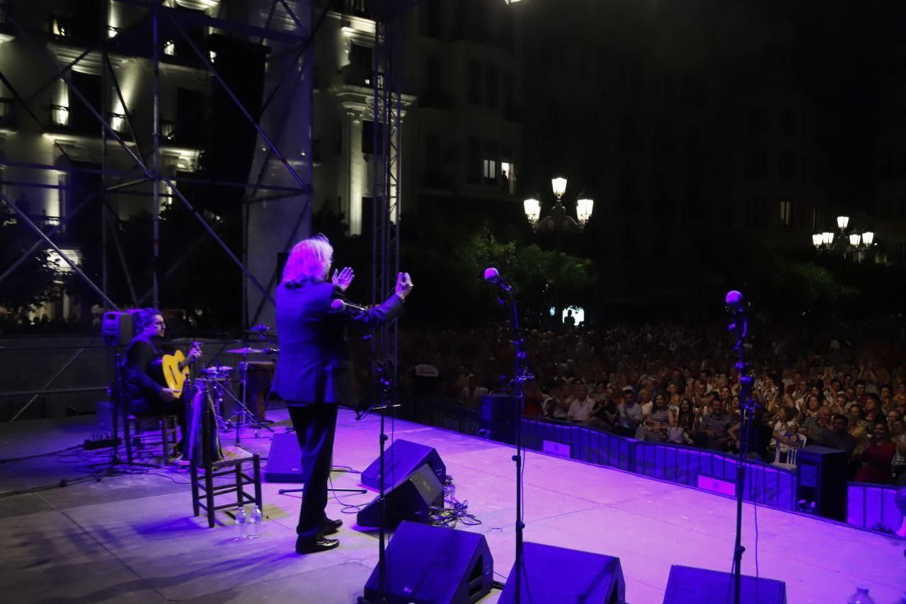 El concierto de José Mercé en la Noche Blanca del Flamenco, en imágenes