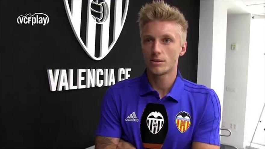 Las primeras palabras de Wass como valencianista