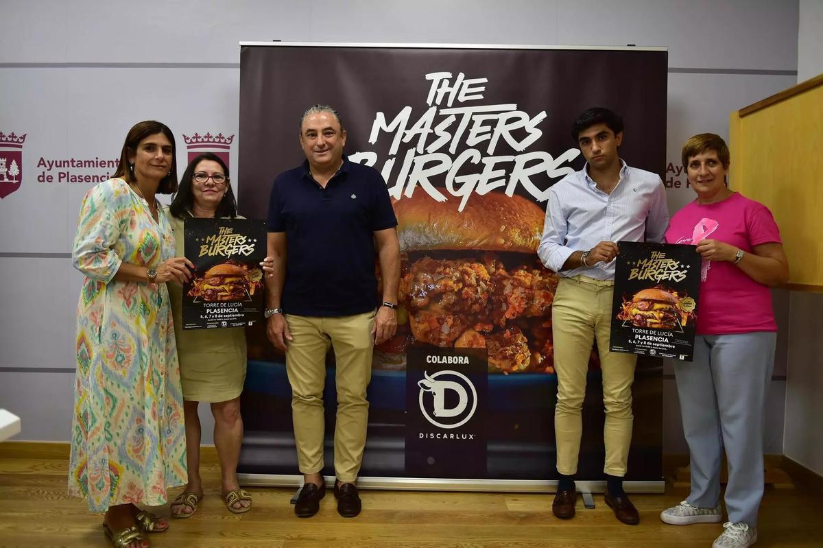 Presentación del concurso de hamburguesas celebrado el año pasado en Plasencia.