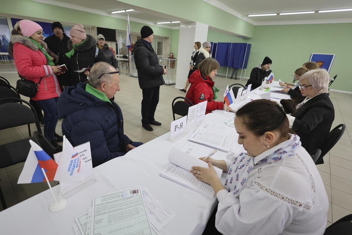 Primera jornada electoral de las elecciones presidenciales rusas