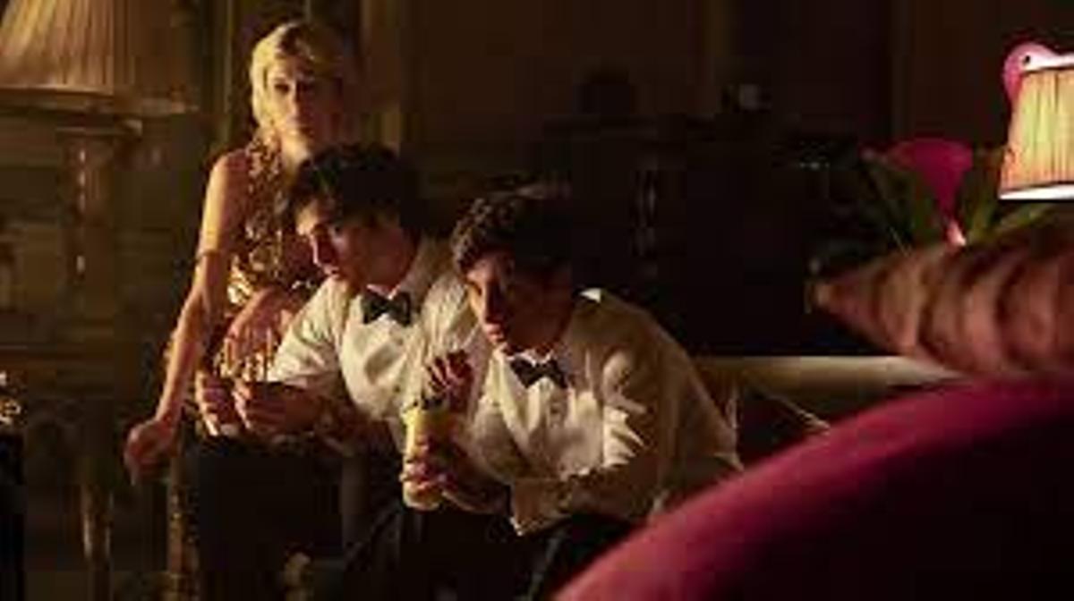Una escena de la película 'Saltburn'