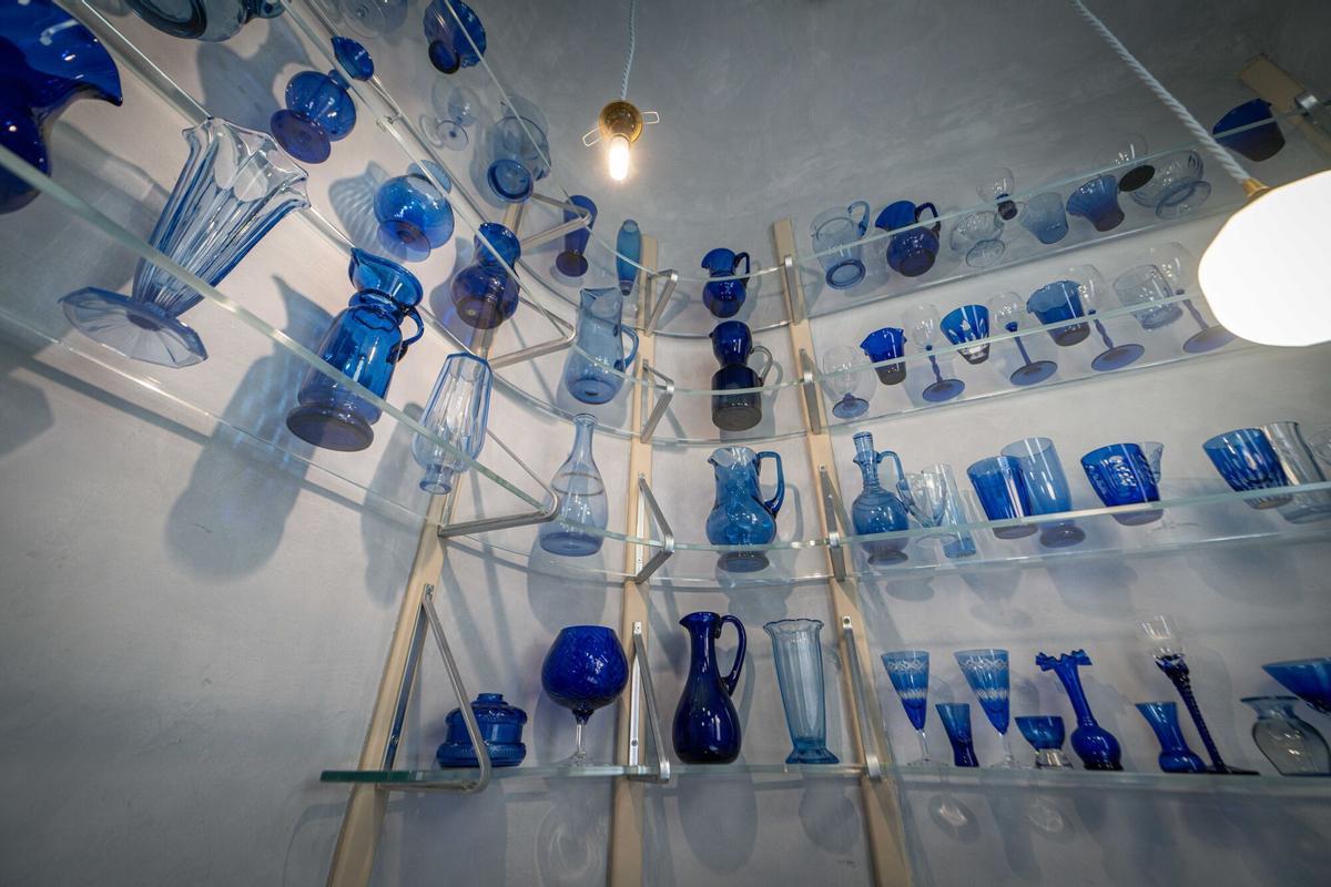 Decoraciones en el tercer piso de la Casa Batlló, en la zona de la cocina.