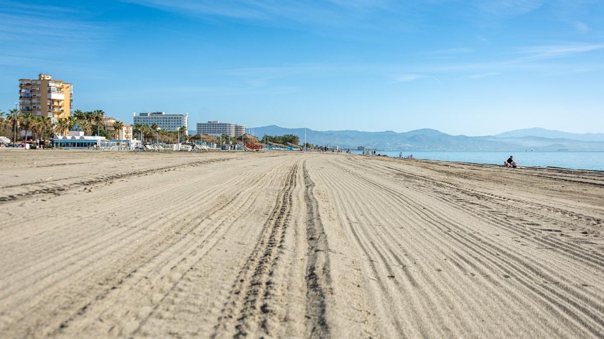 Torremolinos tiene las playas listas para Semama Santa
