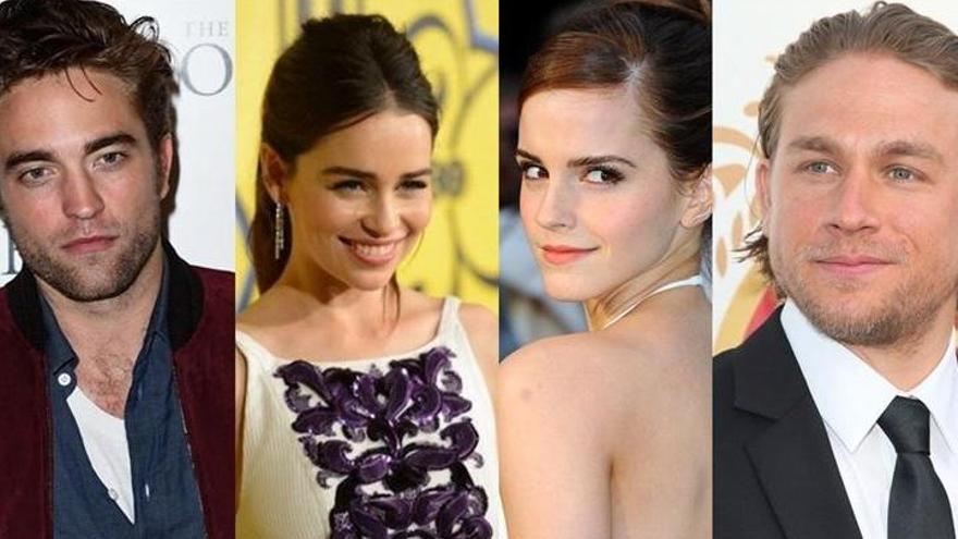 Robert Pattinson, Emilia Clarke, Emma Watson y Ryan Gosling.