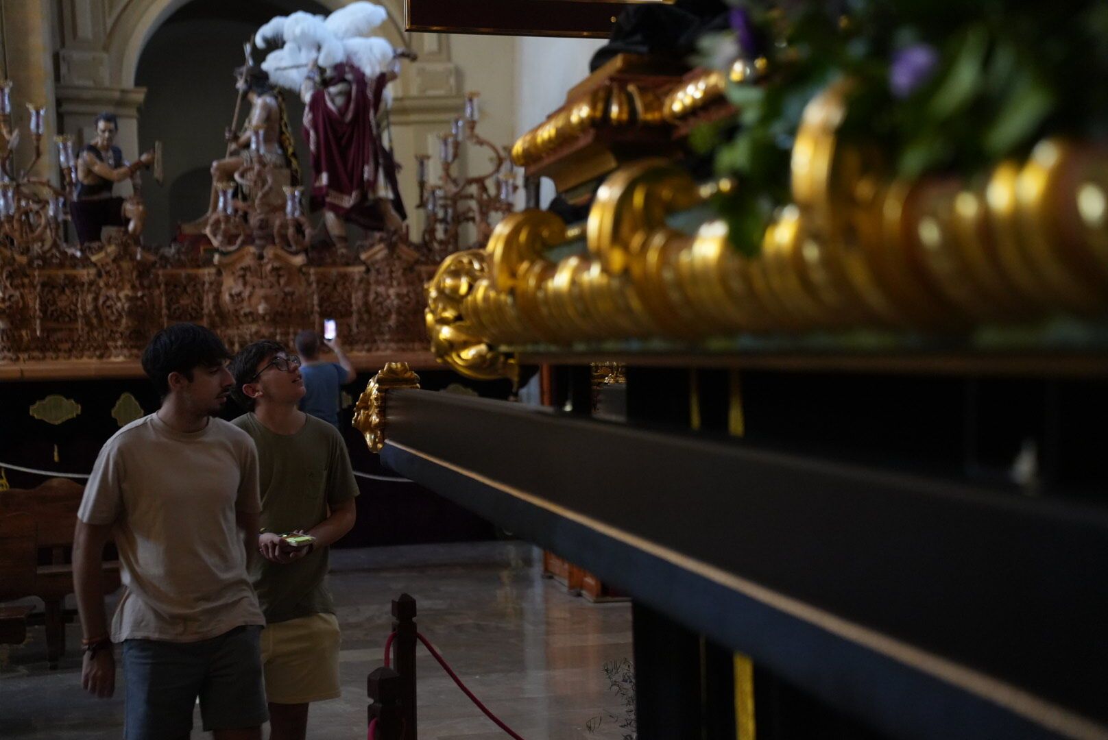 Nuestro Señor Jesucristo del Santo Sepulcro de El Carpio ya está en la iglesia de San Pedro