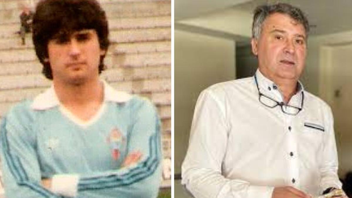 Pepe Lemos, con la camiseta del Celta y en una foto de 2021