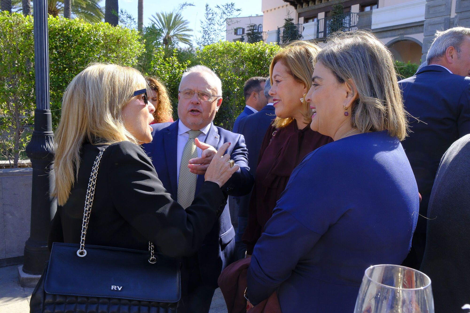 Comida navideña de la Confederación Canaria de Empresarios (CCE) en Las Palmas de Gran Canaria