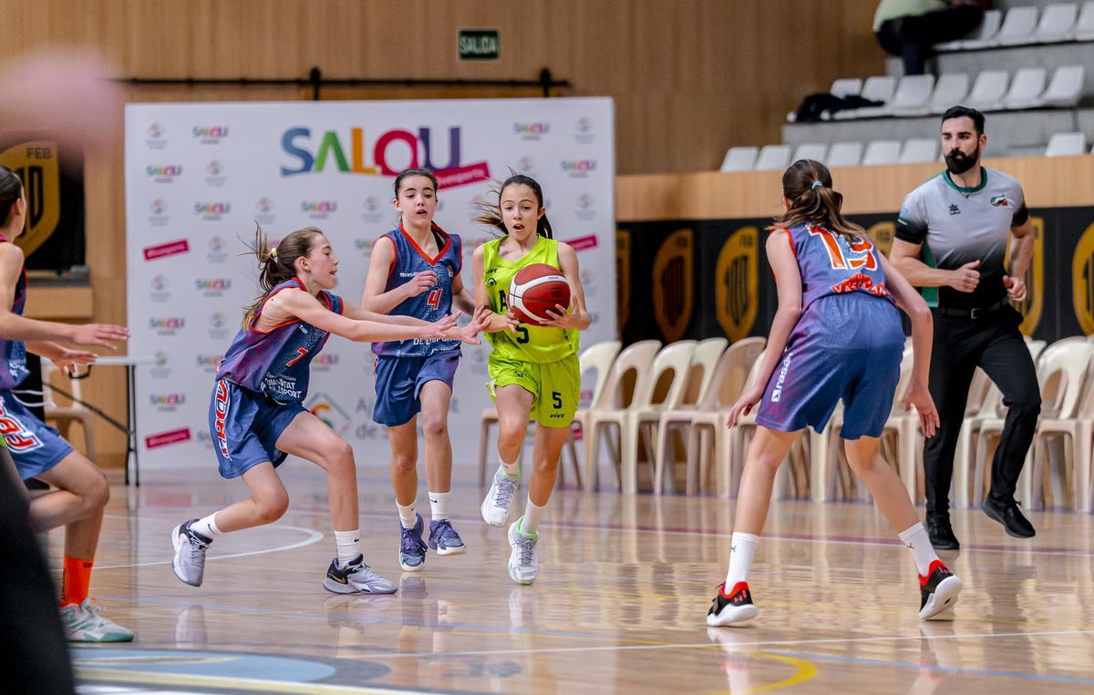 Partido de la selección valenciana alevín femenina