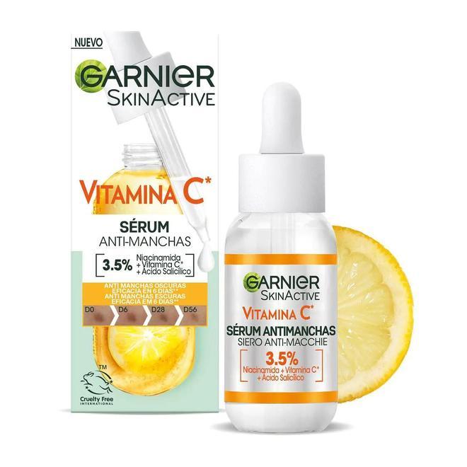 Vitamina C Sérum Anti-Manchas de Garnier: para pieles con manchas
