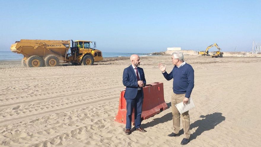 El Gobierno invertirá 2,6 millones en aportes de arena en las playas de la provincia