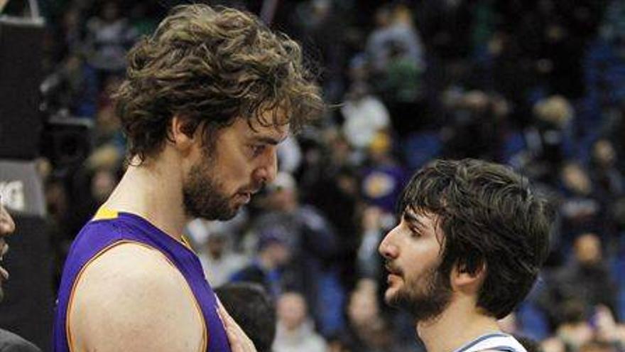 Ricky Rubio: &quot;Si los Lakers no quieren a Pau, es más que bienvenido aquí&quot;