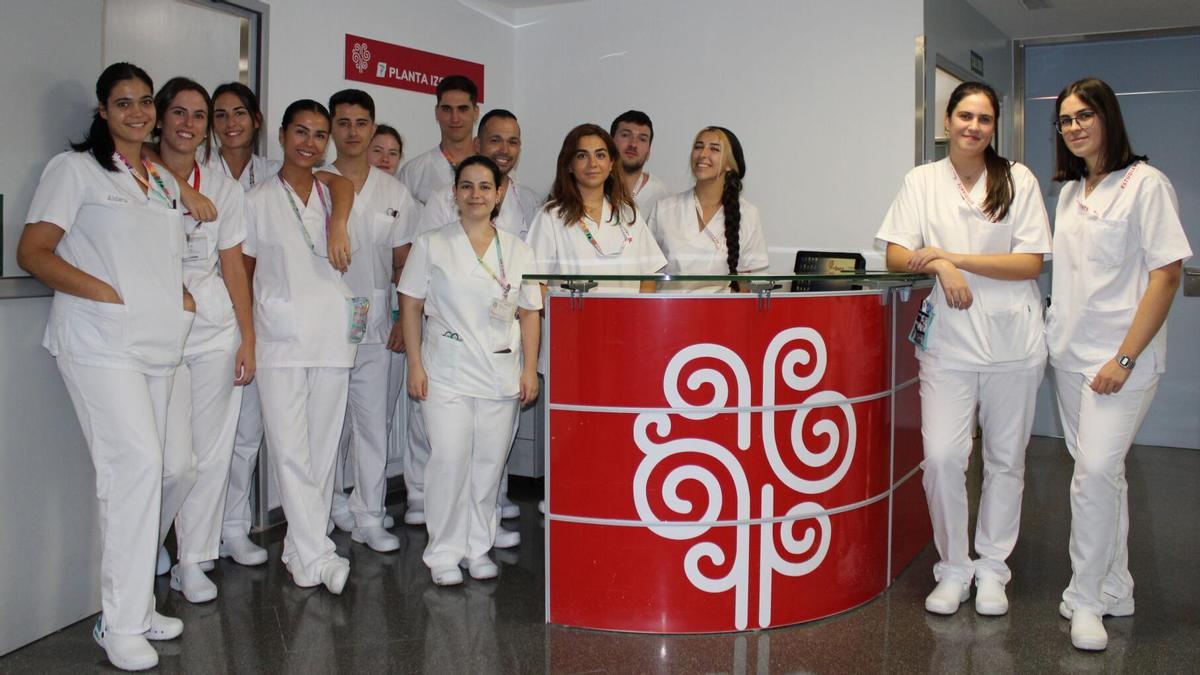ESTUDIANTES DE PRACTICAS DEL CENTRO DE ESTUDIOS POVISA.