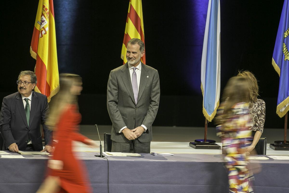 El rey Felipe VI preside en Barcelona la entrega de despachos a los nuevos jueces