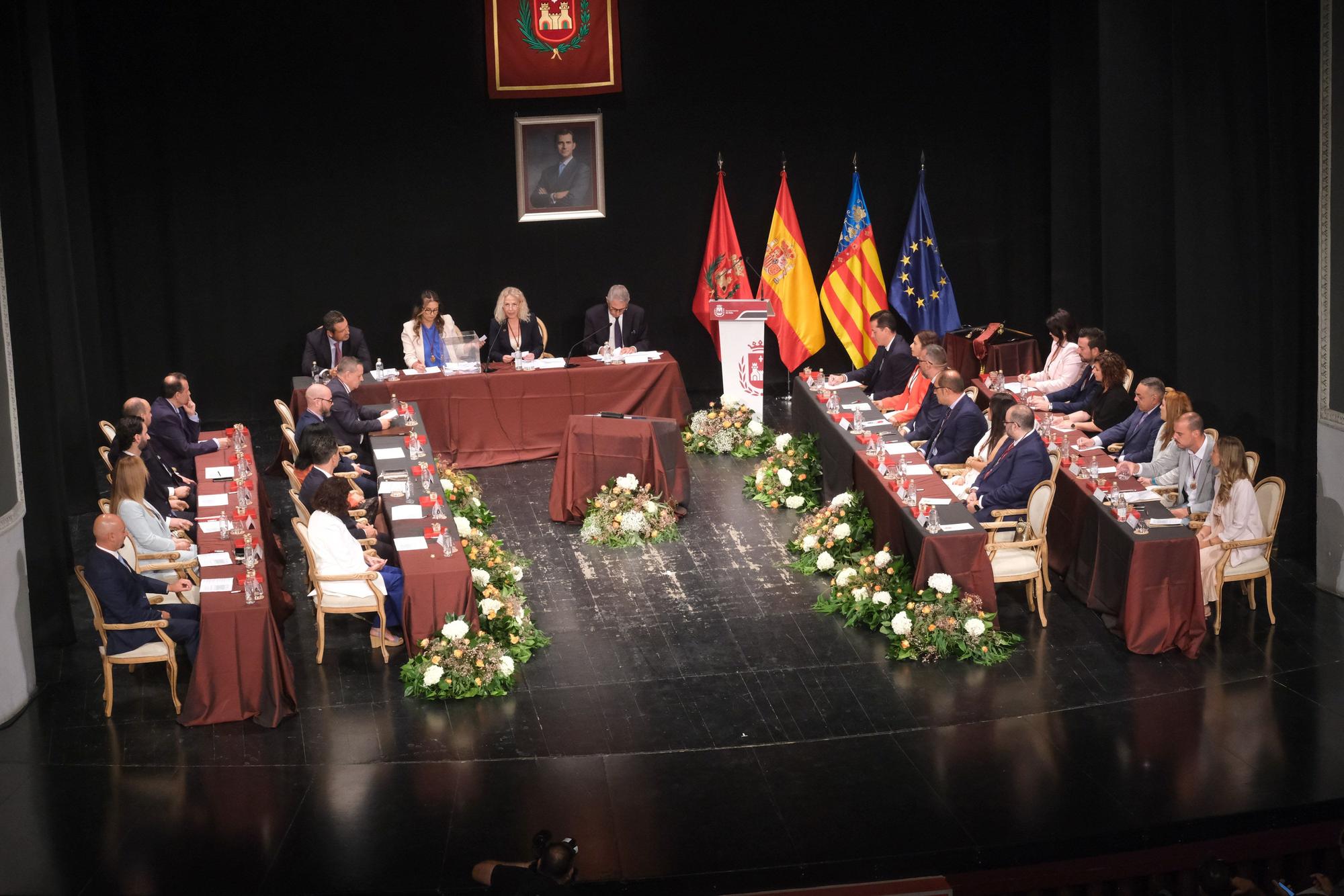 Constitución de la nueva Corporación municipal del Ayuntamiento de Elda
