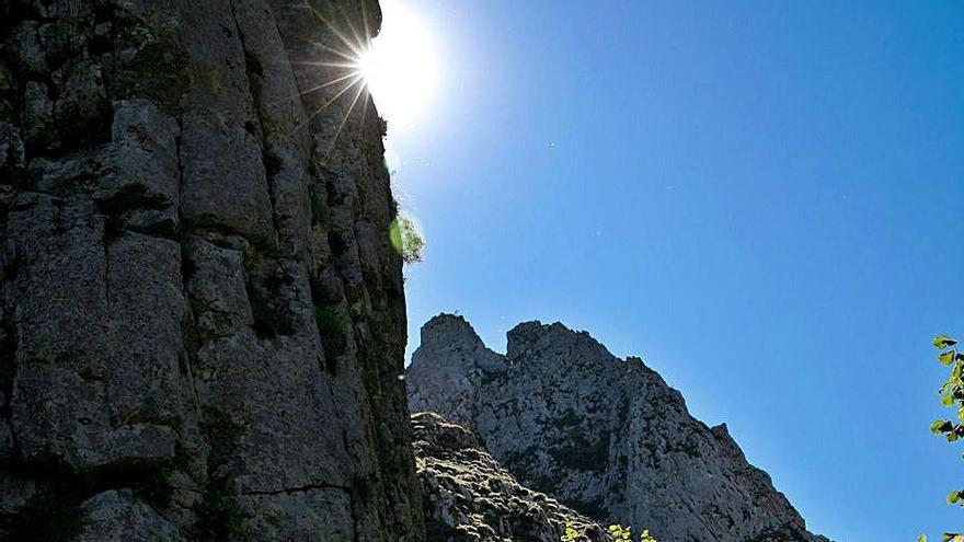 Vista de la ruta de Les Foces del Pino.