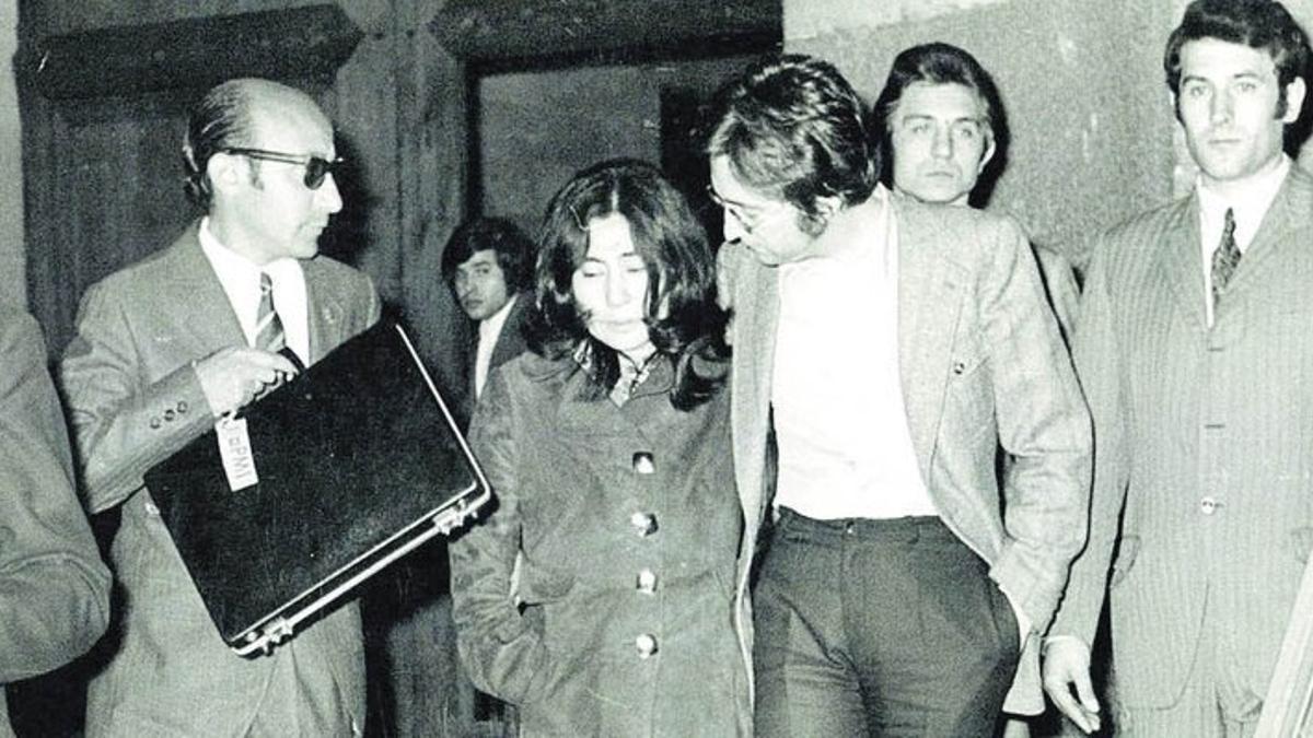 la detención de John Lennon y Yoko Ono en Mallorca