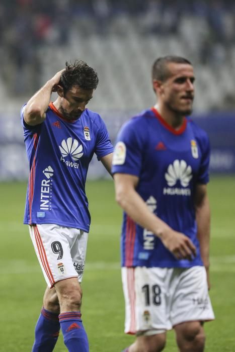 El partido entre el Real Oviedo y el Real Valladolid, en imágenes