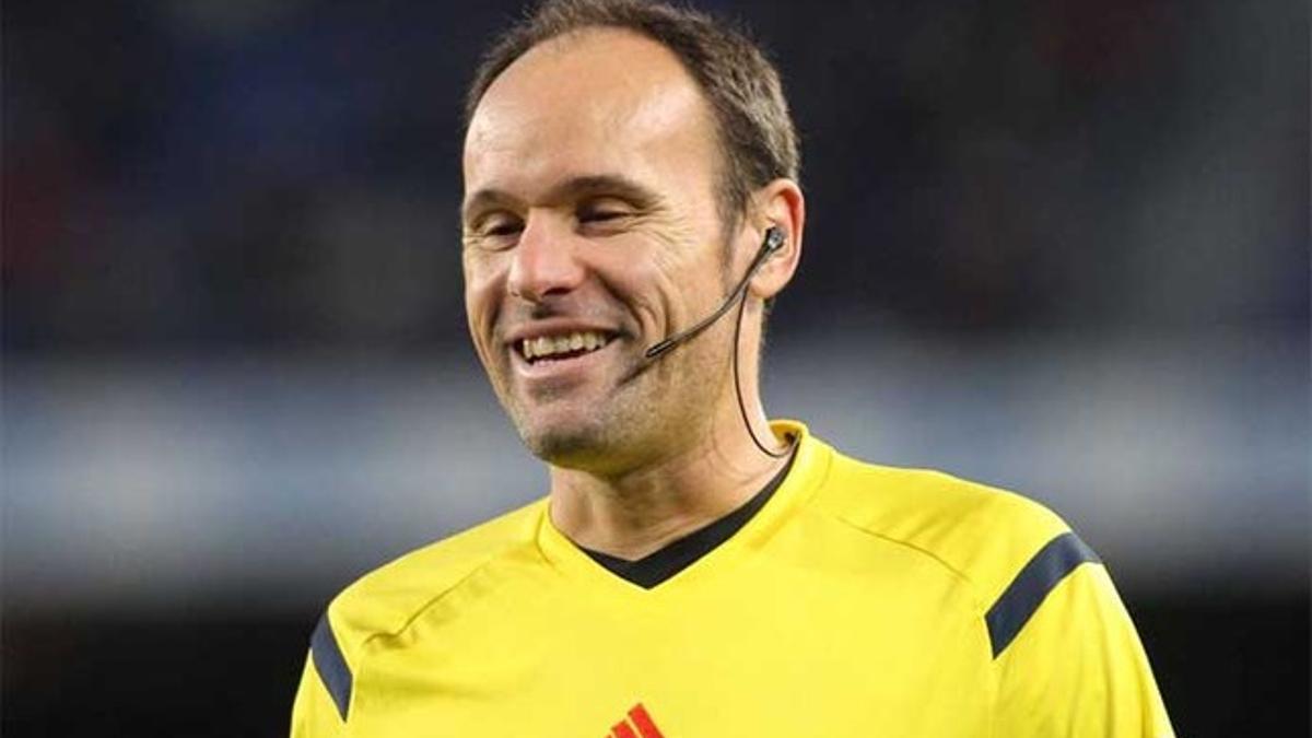 Mateu Lahoz volverá a arbitrar al Barça