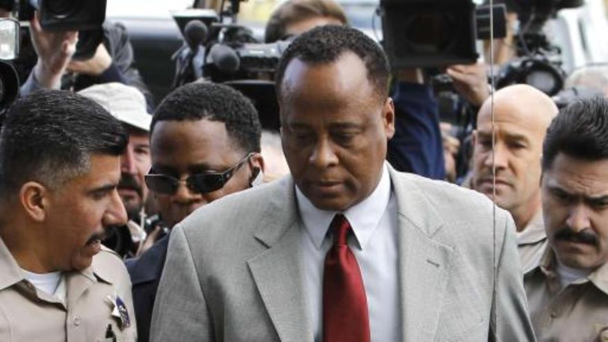 El médico de Michael Jackson, Conrad Murray.