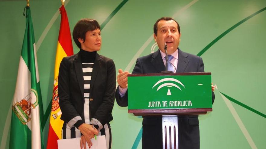 Rueda y Ruiz Espejo, en rueda de prensa.