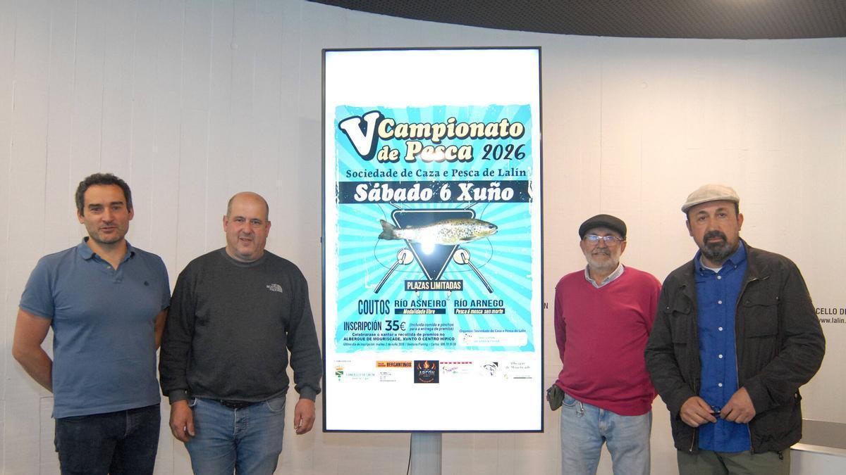 Presentación del campeonato de pesca de la Sociedade de Caza e Pesca de Lalín