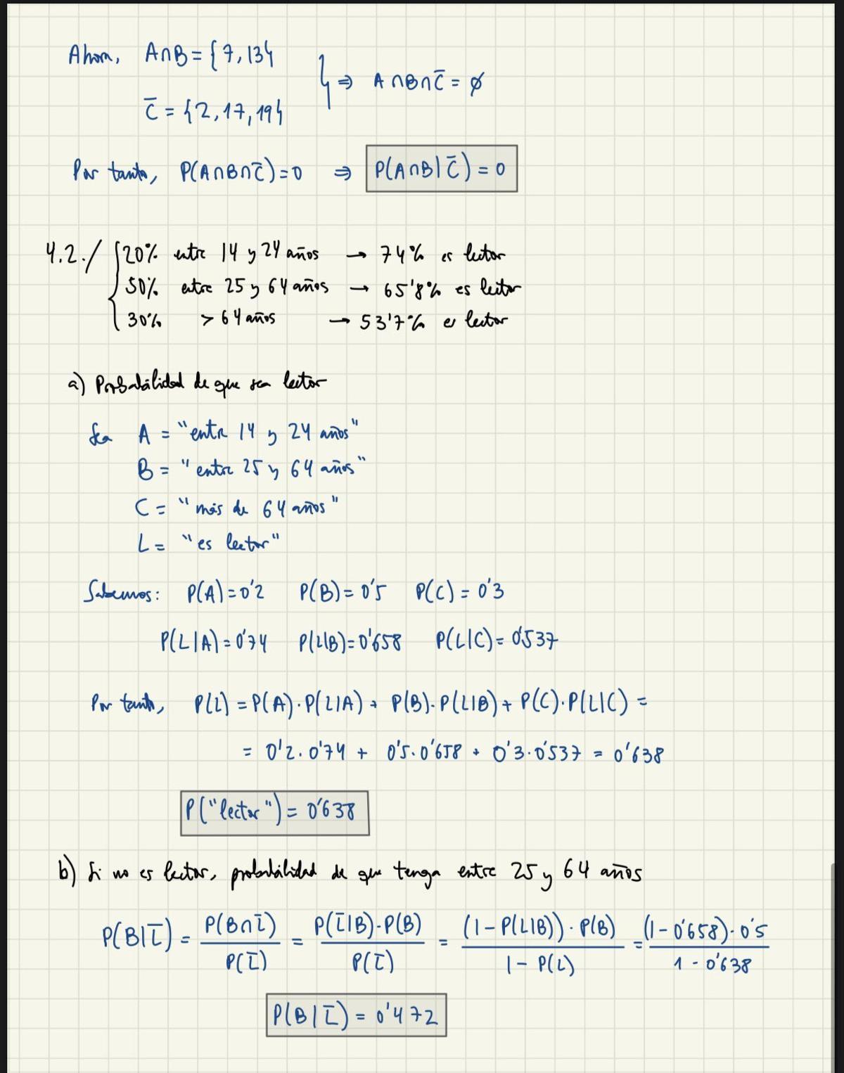 Ejercicio resuelto de la PAU de Matemáticas II en Madrid