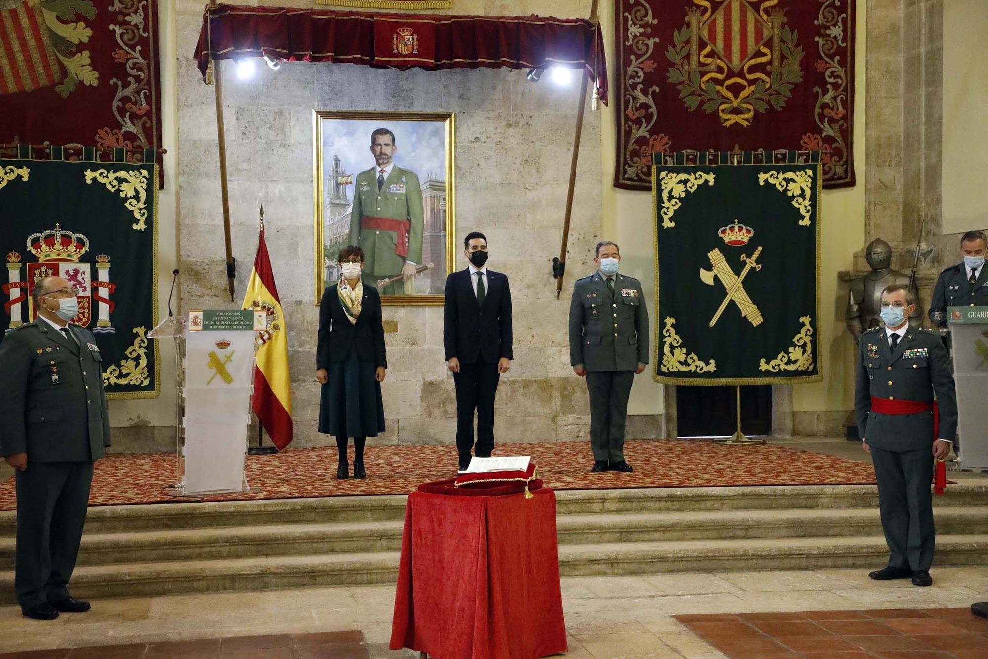 Toma posesión del nuevo General de la Guardia Civil Arturo Prieto