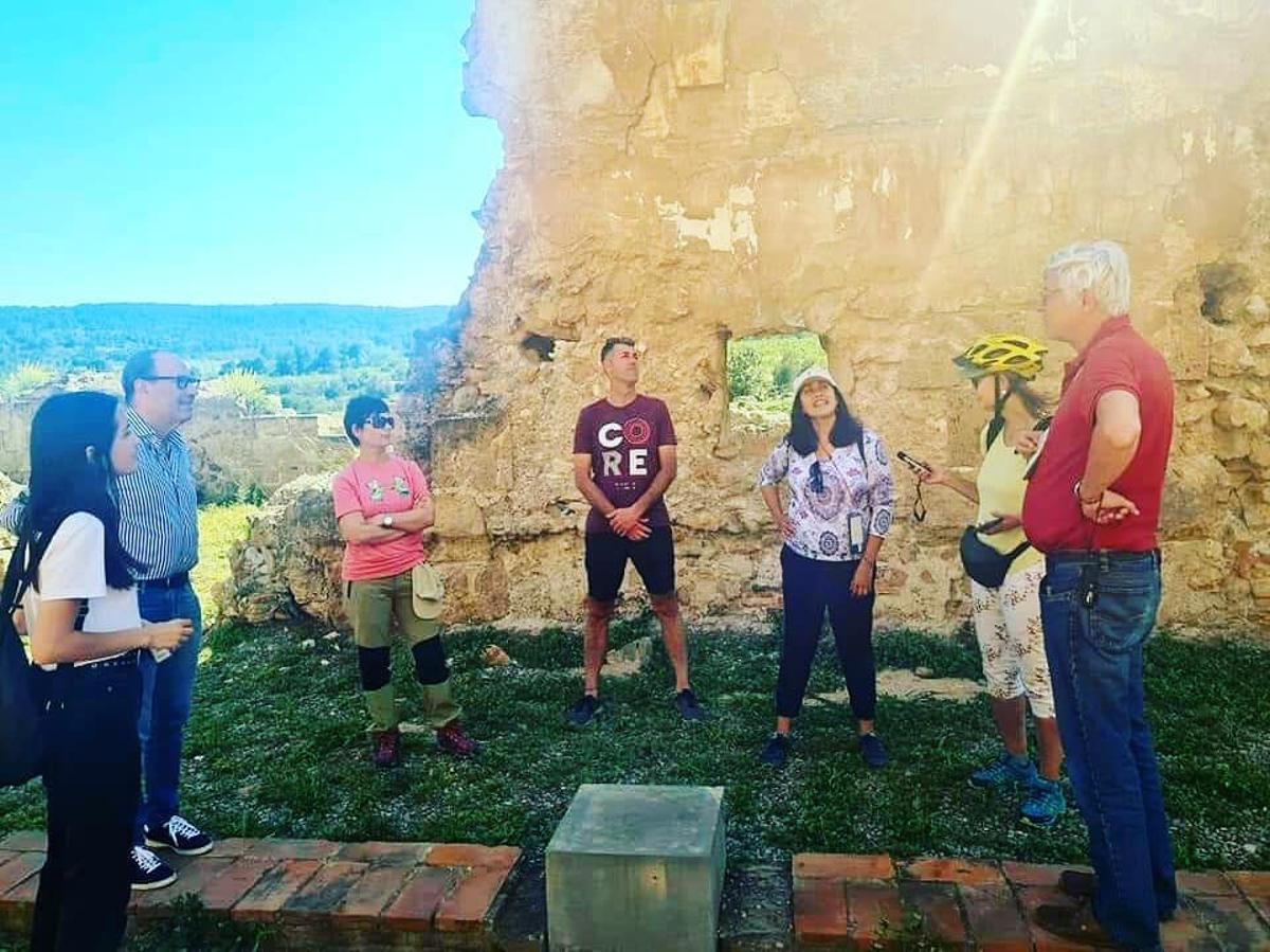 Los visitantes se interesaron por los usos que se le han dado a la Cartuja.