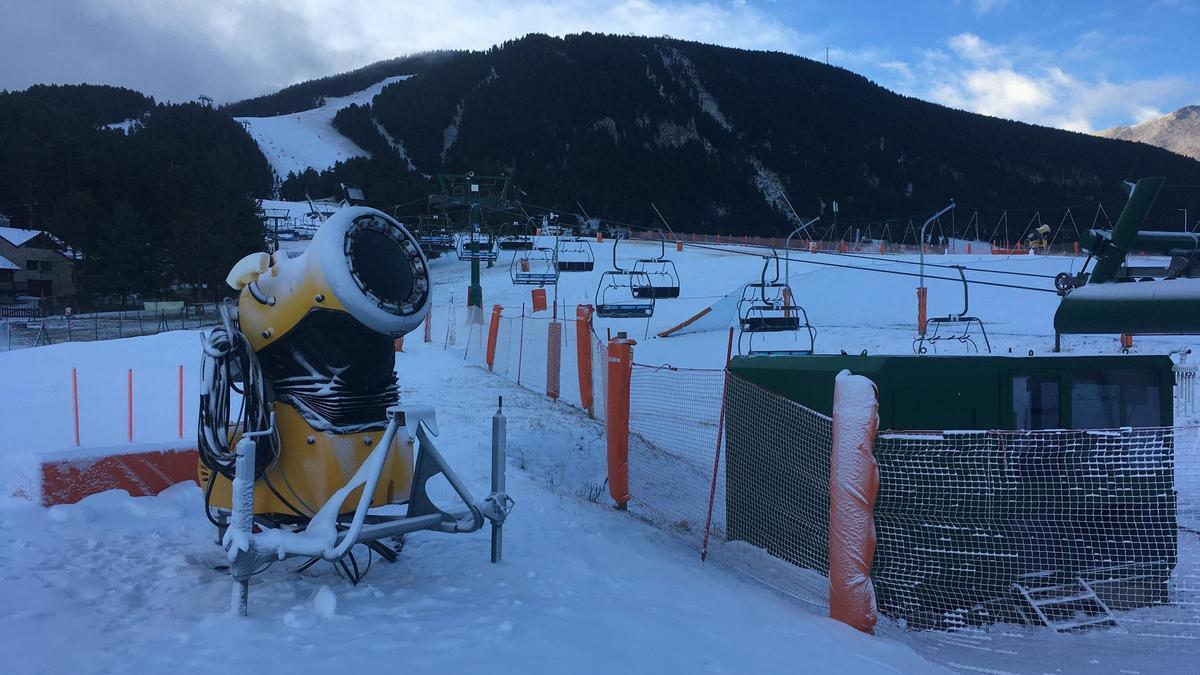 El circuit de Pista Llarga de la Molina que obre aquest dimarts