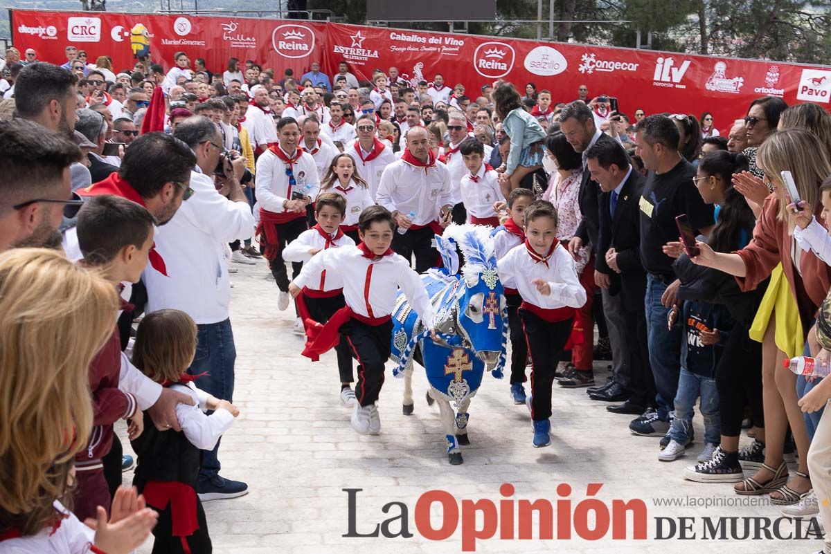 Desfile infantil en las Fiestas de Caravaca (Bando Caballos del Vino)