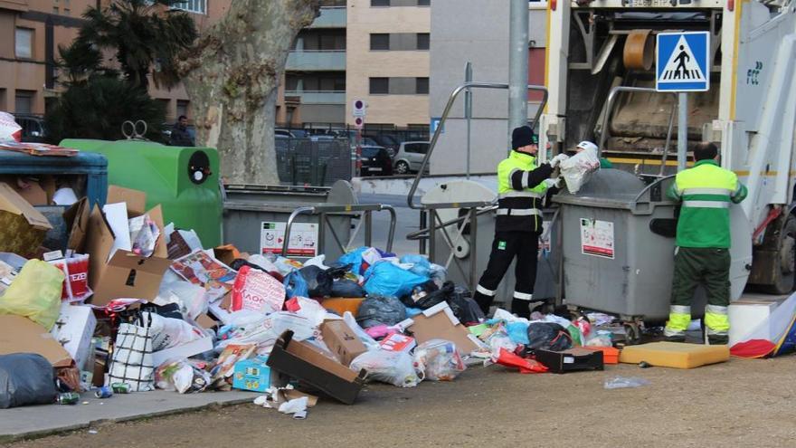 Figueres recupera poc a poc la normalitat després del final de la vaga d&#039;Ecoserveis