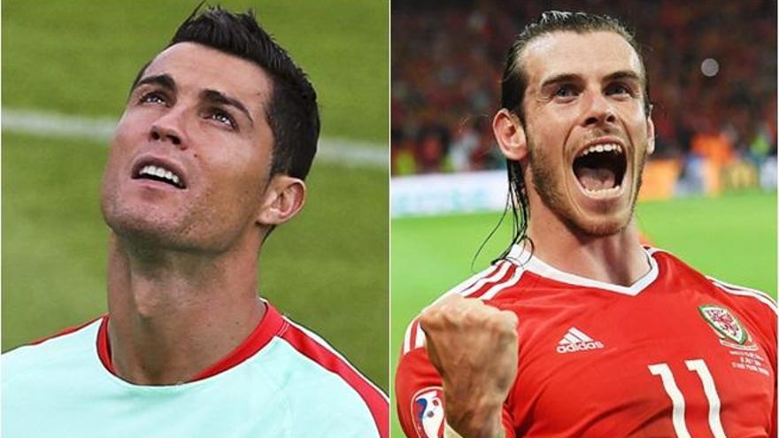 Cristiano Ronaldo y Gareth Bale.