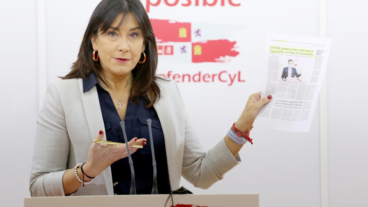 Ana Sánchez presentará la moción de Tudanca contra Fernández Mañueco.