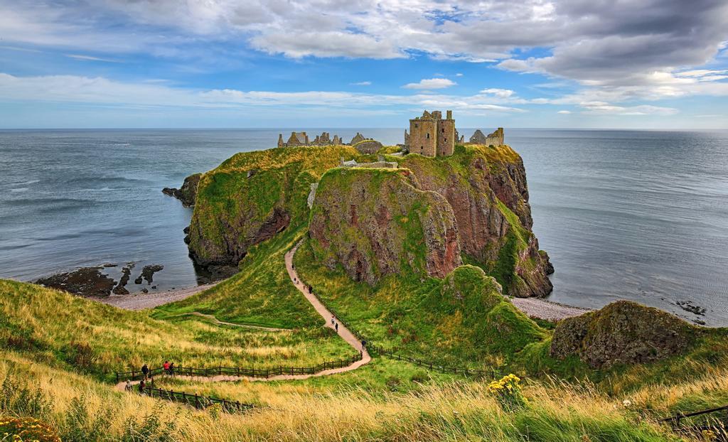 Castillo de Dunnottar.
