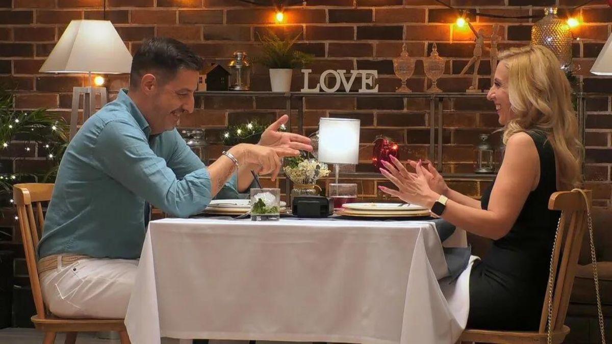 Dos comensales en &#039;First Dates&#039;