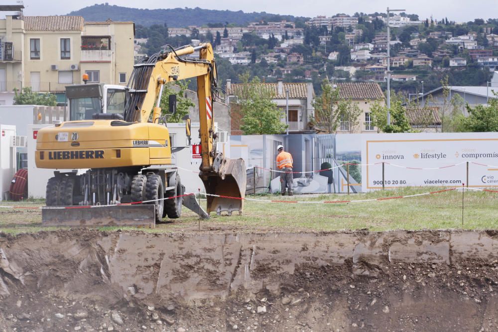 Comença la construcció dels primers 139 habitatges del Pla de Baix Domeny