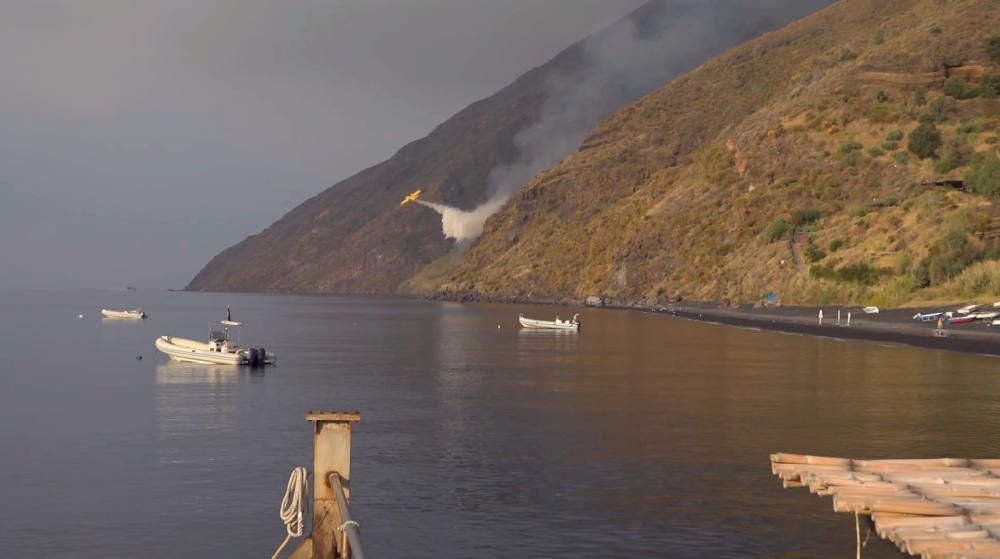 Erupció del volcà Stromboli