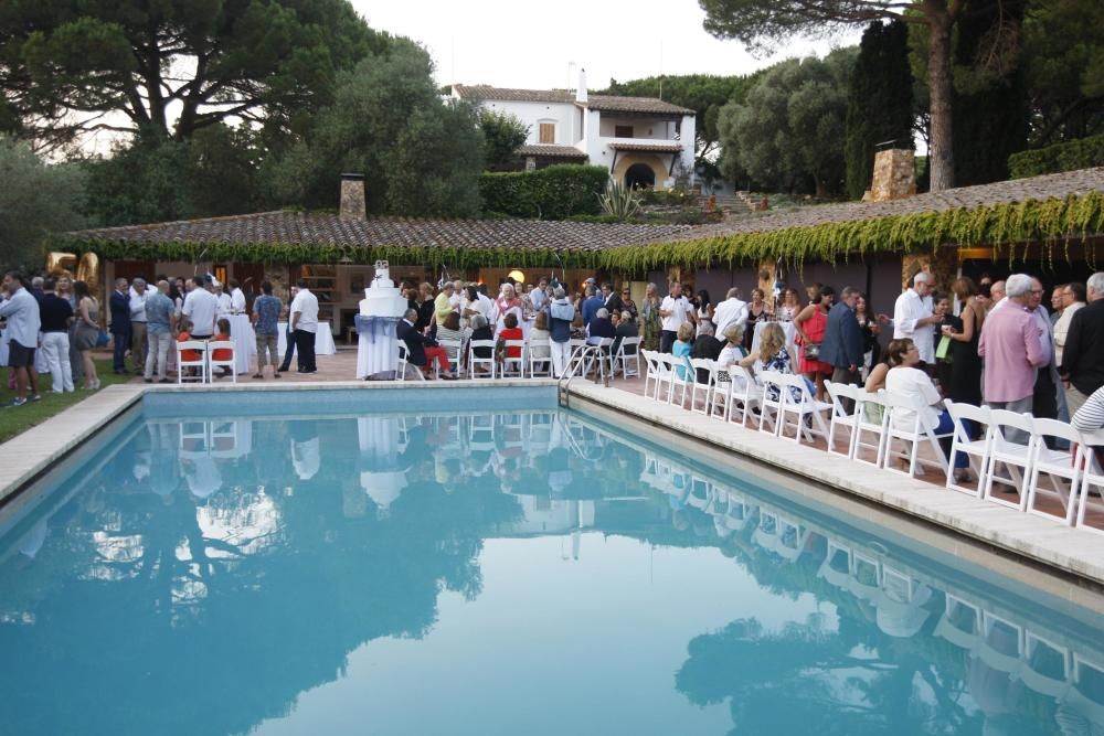 La finca de la família Sentís va acollir la recepció prèvia a la Cantada d'Havaneres de Calella