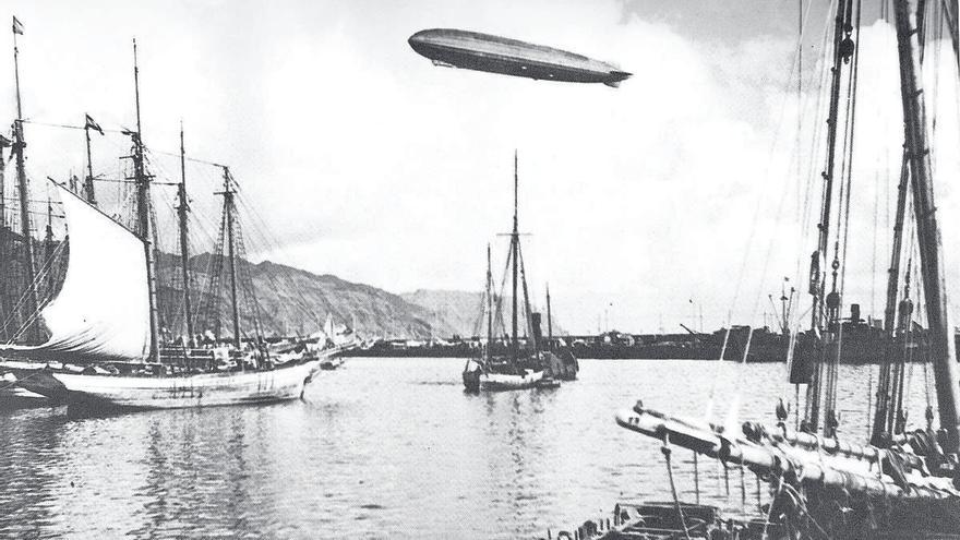 Los inicios de la navegación aerostática en Santa Cruz de Tenerife