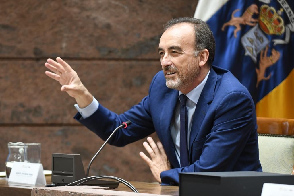 Marchena, durante su conferencia en el Parlamento de Canarias: “Hay que lograr que la Justicia siga siendo humana”