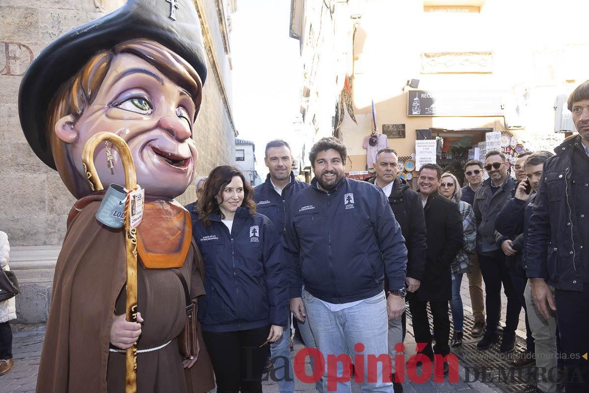 Así ha sido la visita de Isabel Díaz Ayuso a Caravaca de la Cruz