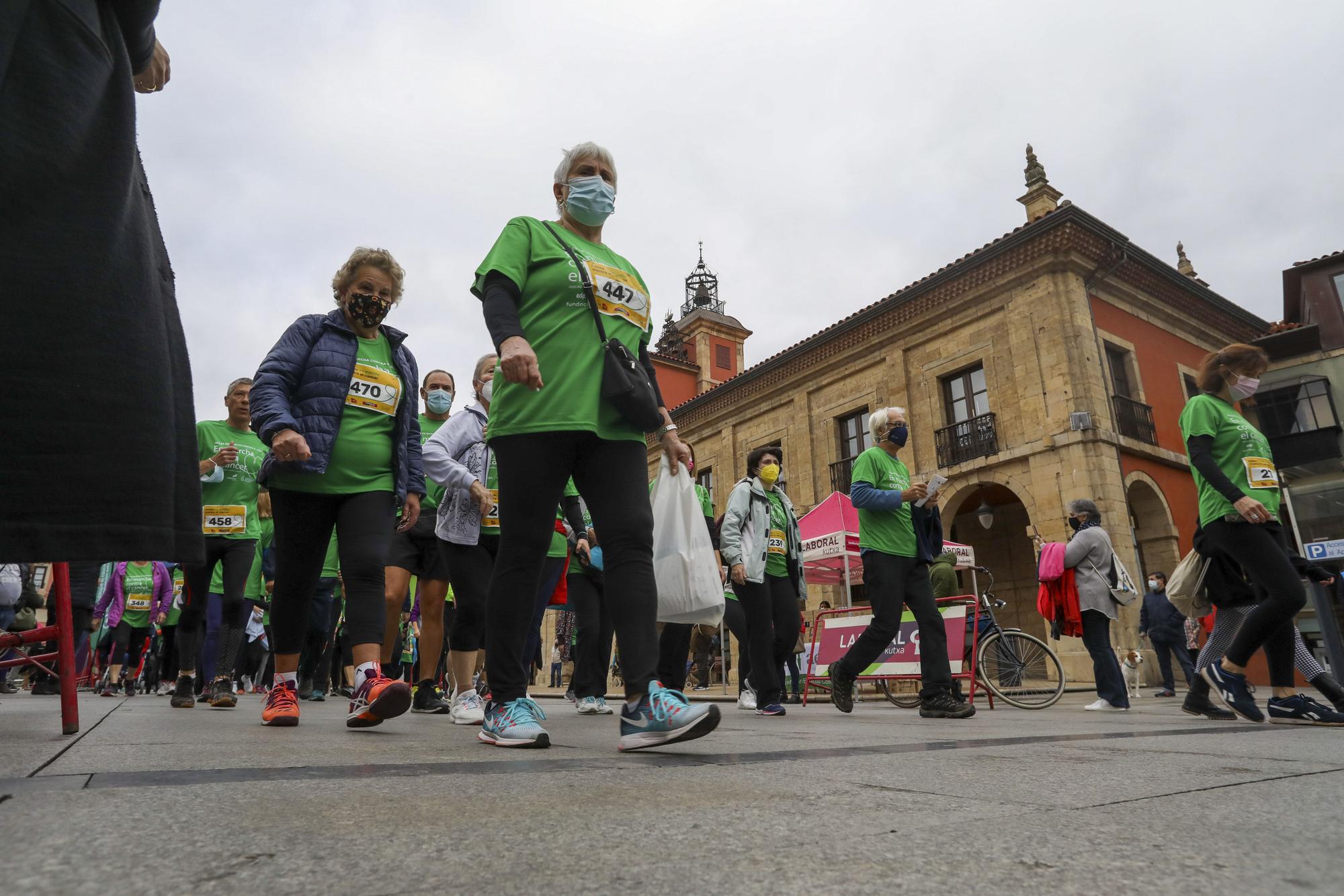 Marcha contra el cáncer de Avilés