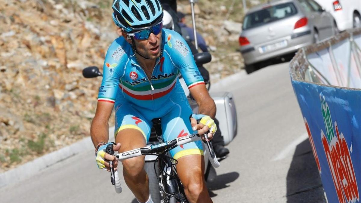 Vincenzo Nibali, camino de sentenciar el Giro