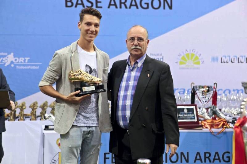 Fotogalería: Entrega de premios en la Gala del Fútbol de Aragón