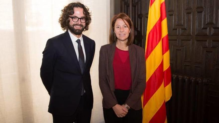 El cònsol general de França visita la ciutat de Girona