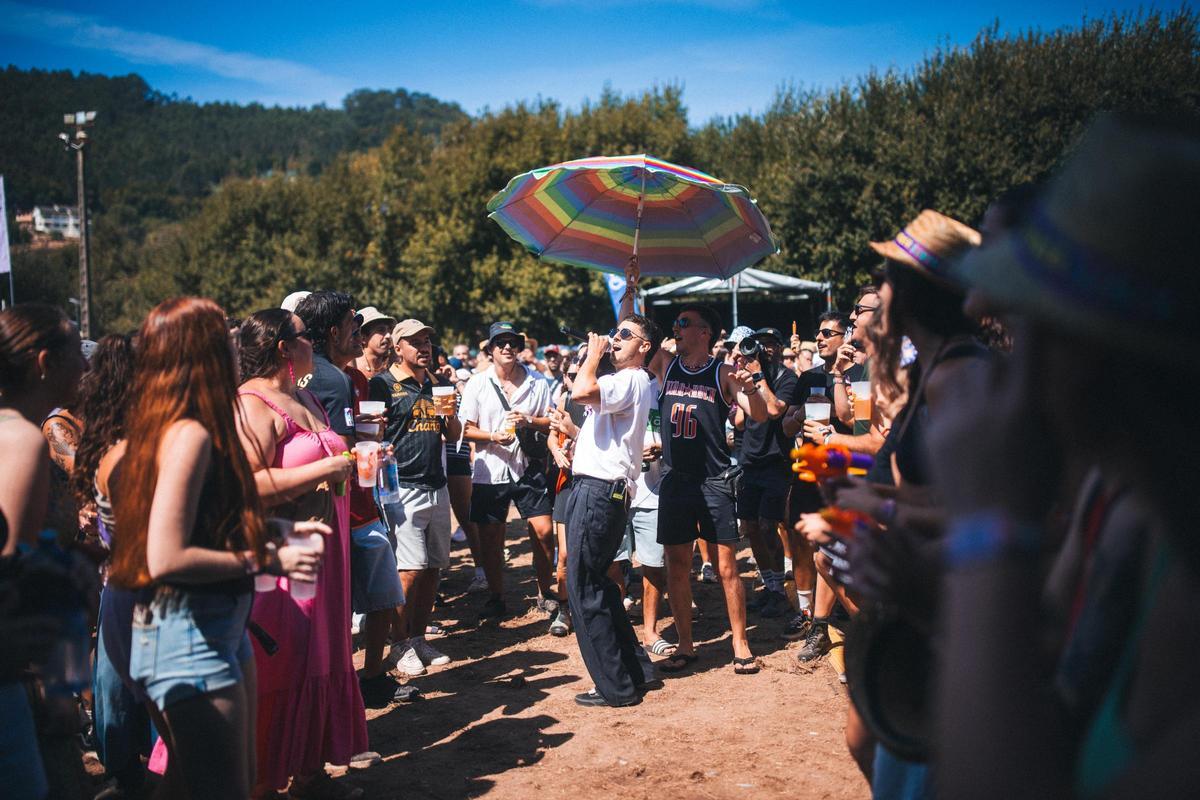 La fiesta de Quikillada en el SonRías Baixas de Bueu.