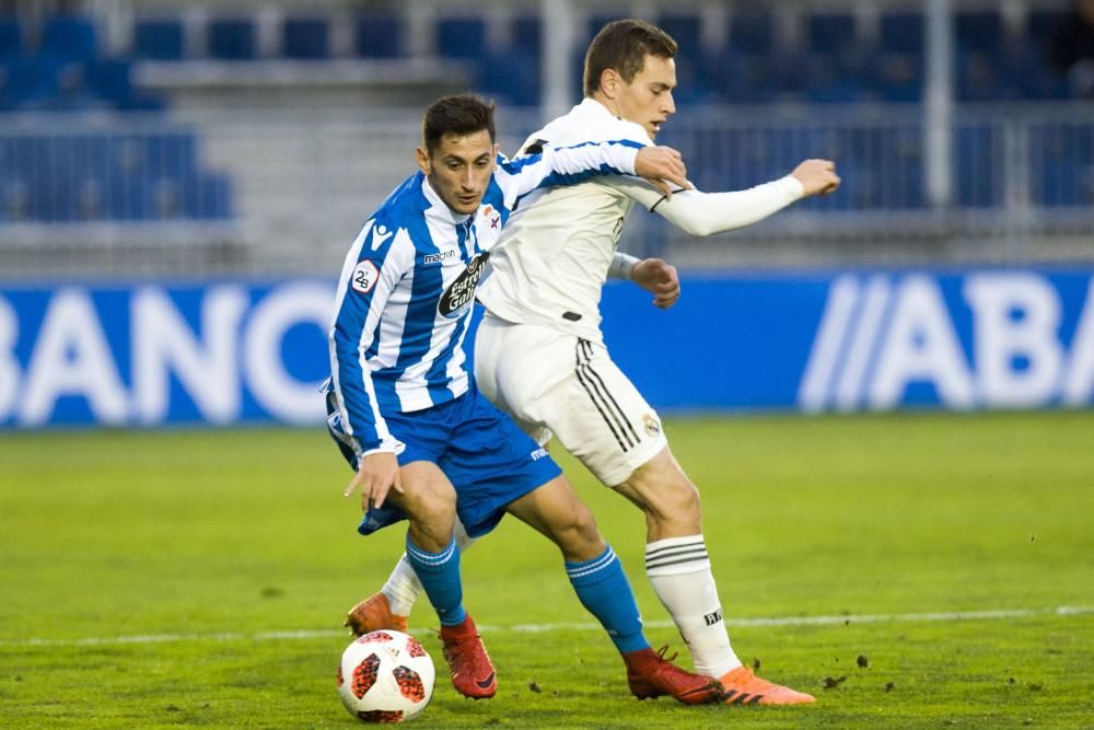 El Fabril le remonta al Castilla y gana 4-3