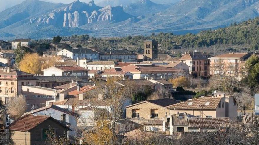 Vista general de Ayerbe.  | AYUNTAIENTO DE AYERBE